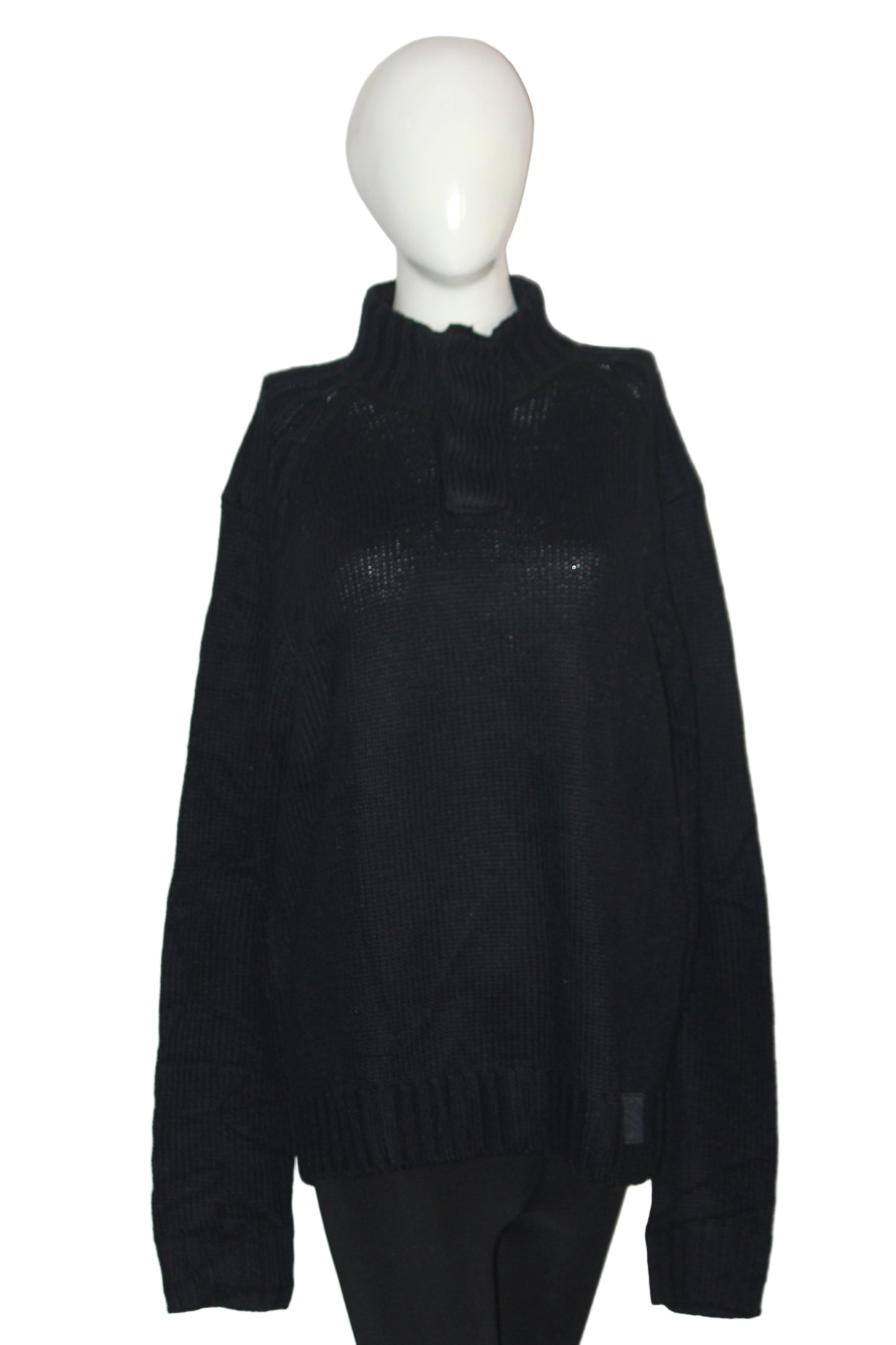 DISSIDENT Black Sweater - Large