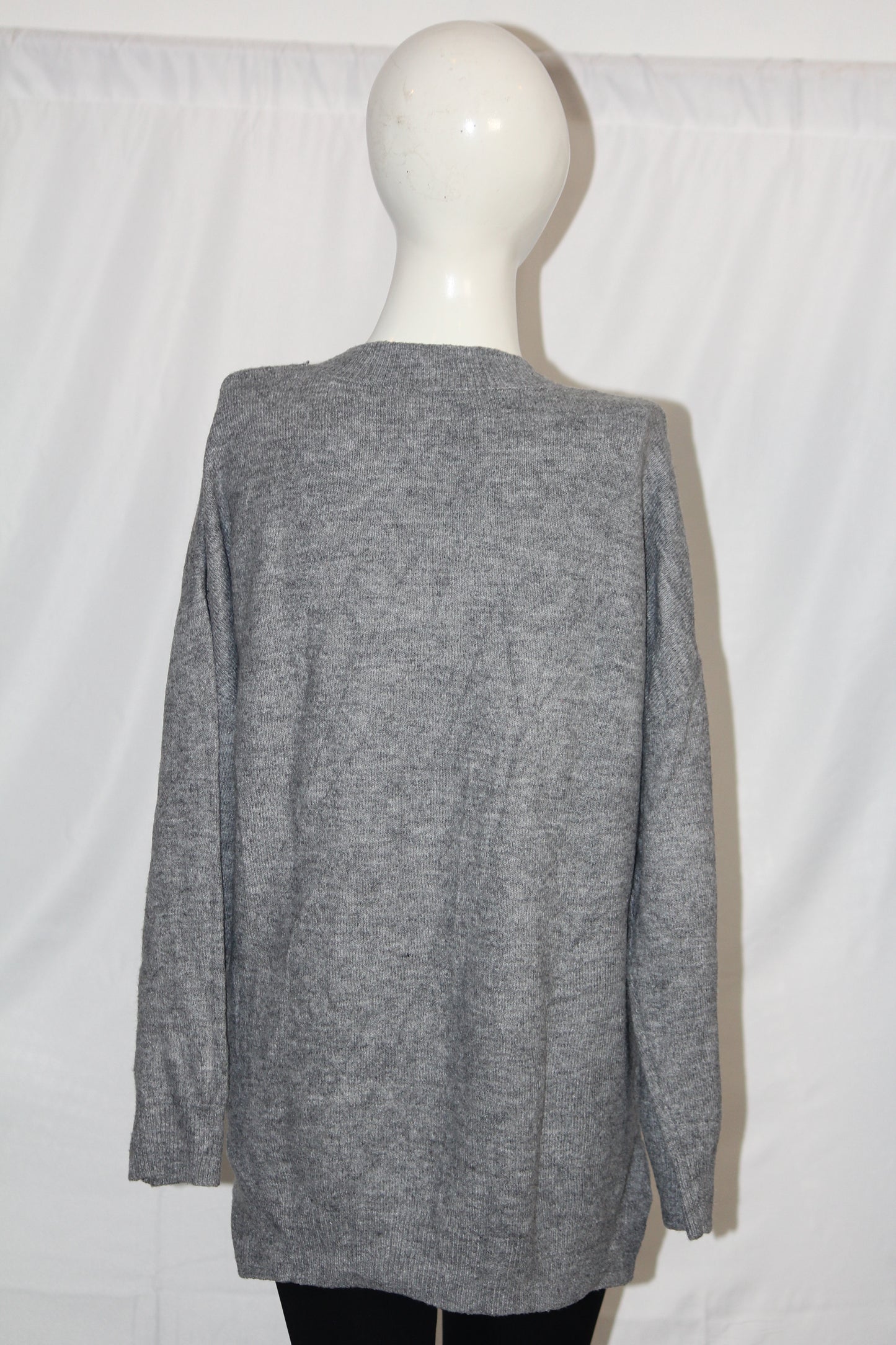 Grey Star Knit Sweater – TU Woman – Large