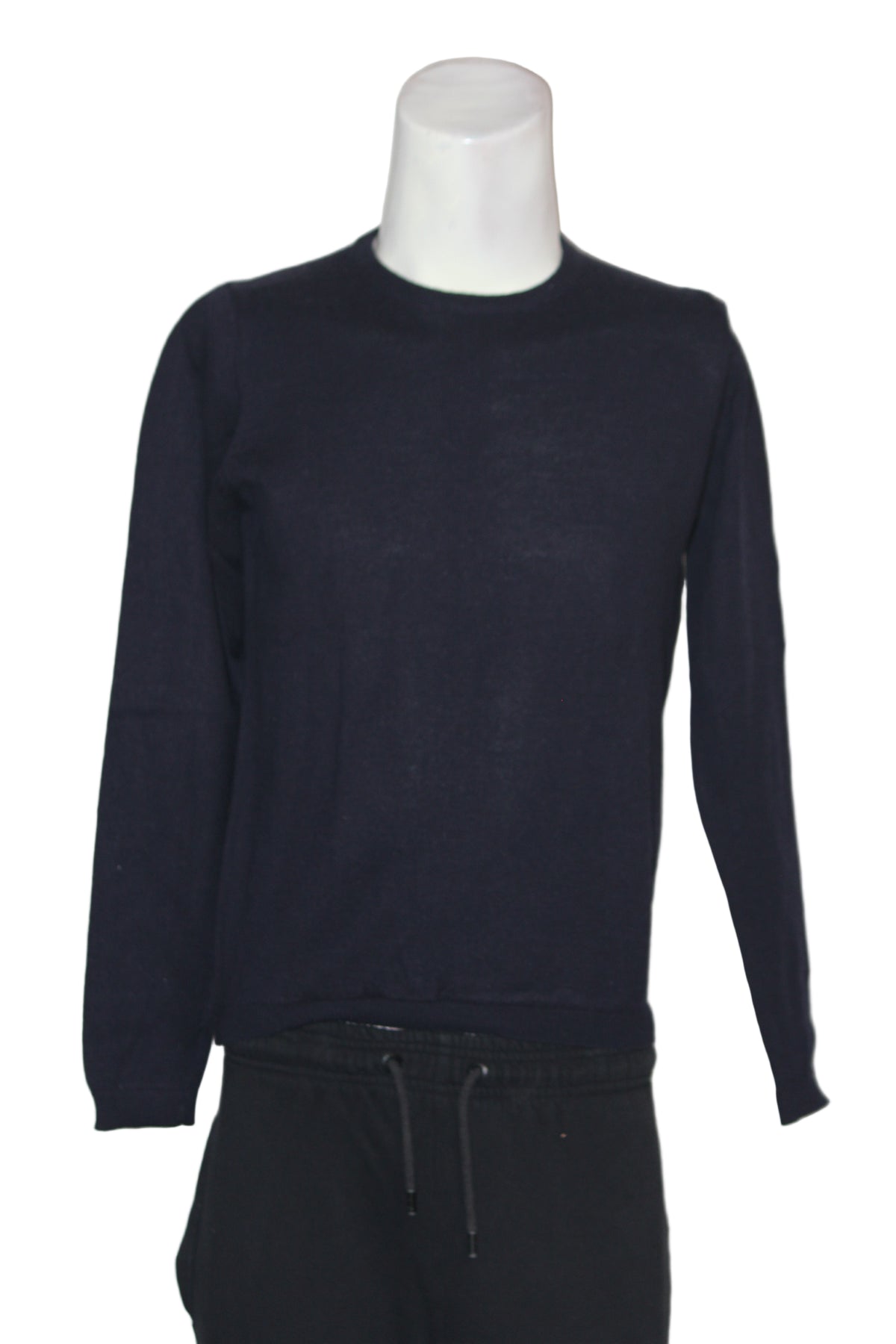 Isle Navy Wool Sweater