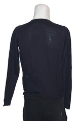 Isle Navy Wool Sweater