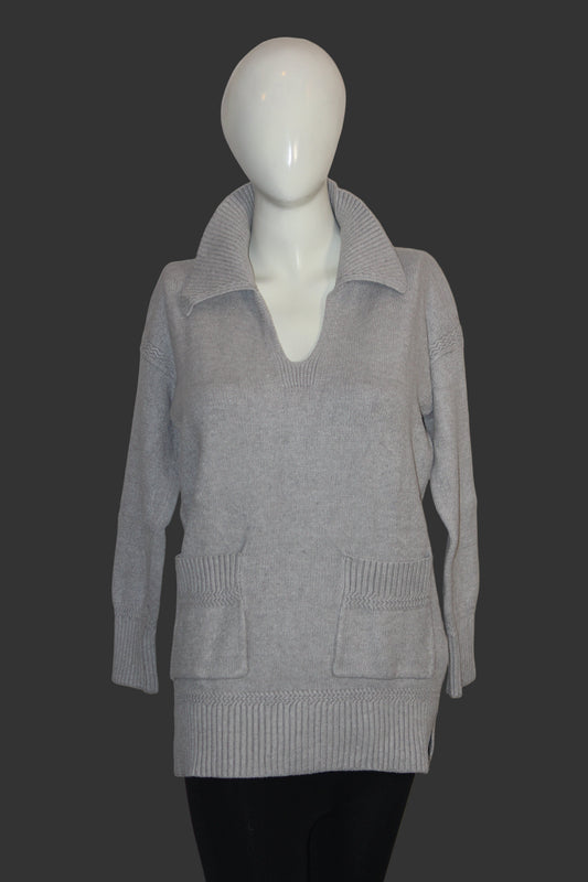 Classic White Knit Sweater – NEXT – Small