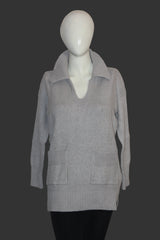 Classic White Knit Sweater – NEXT – Small