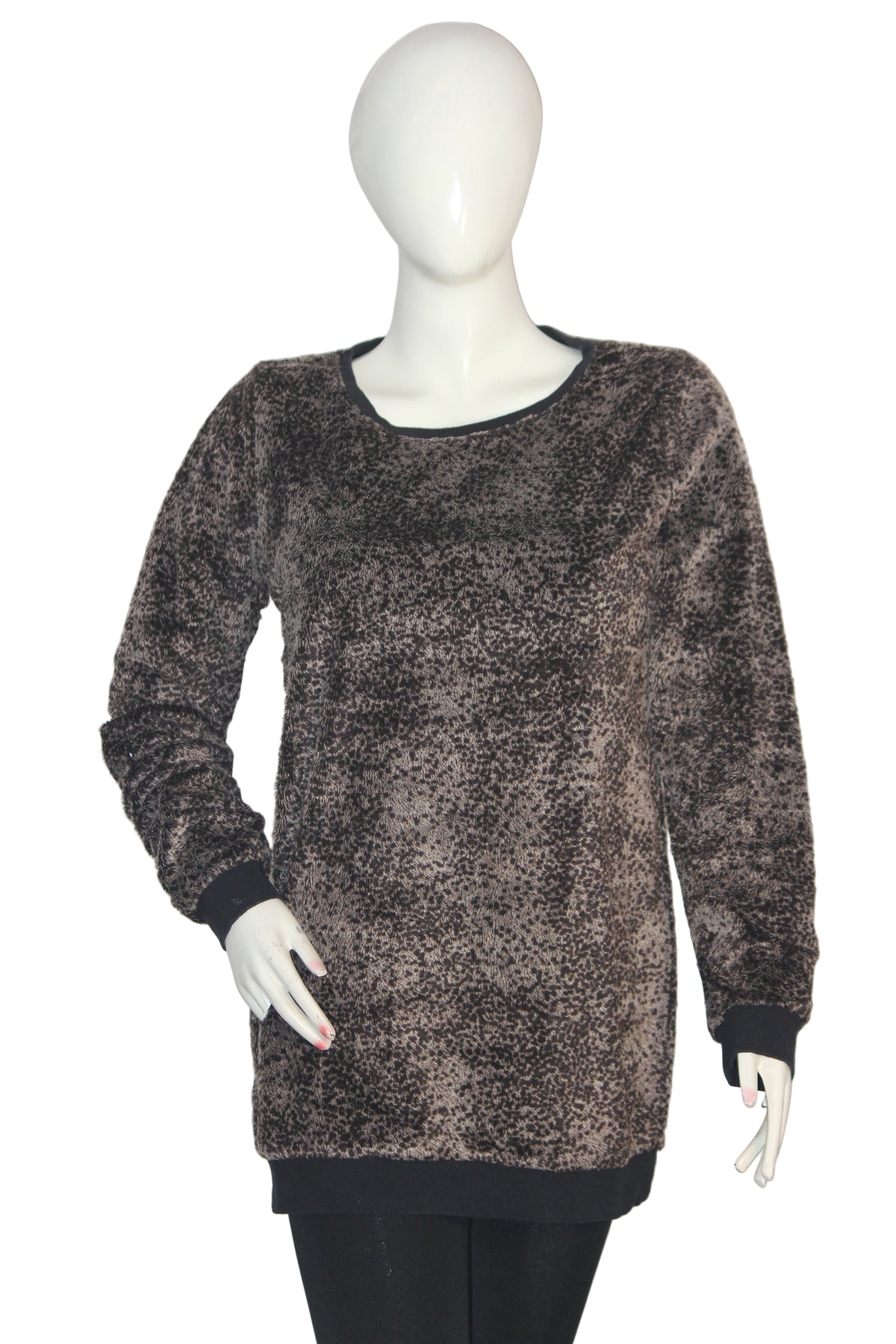Animal Skin Pattern Sweater