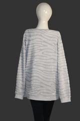 Classic Grey Fuzzy Sweater – Primark