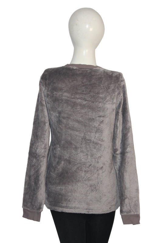 Silver Weekend Vibes Sweater