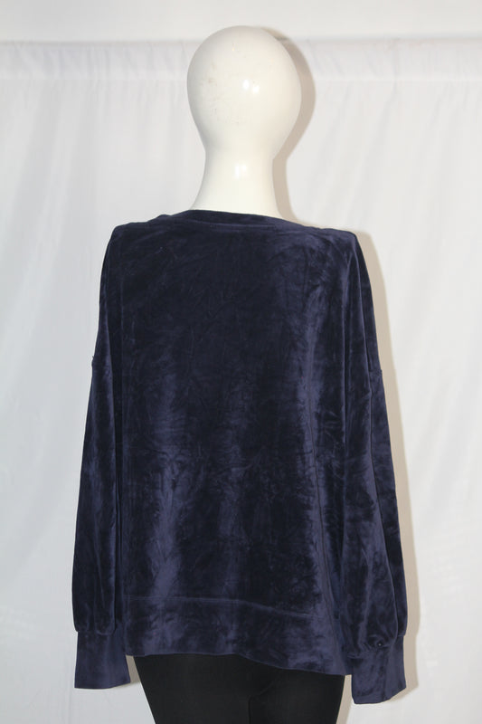 Deep Navy Fleece sweatshirt – George