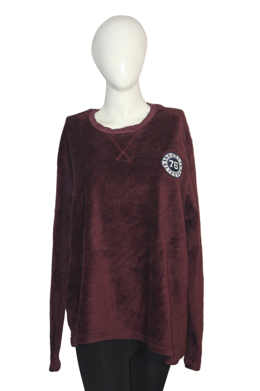 Burgundy Classic Winter Sweater