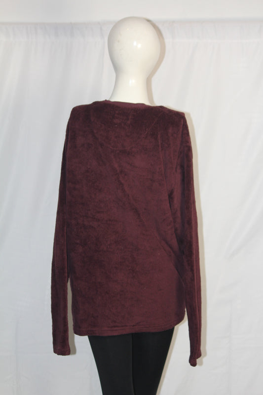 Burgundy Classic Winter Sweater