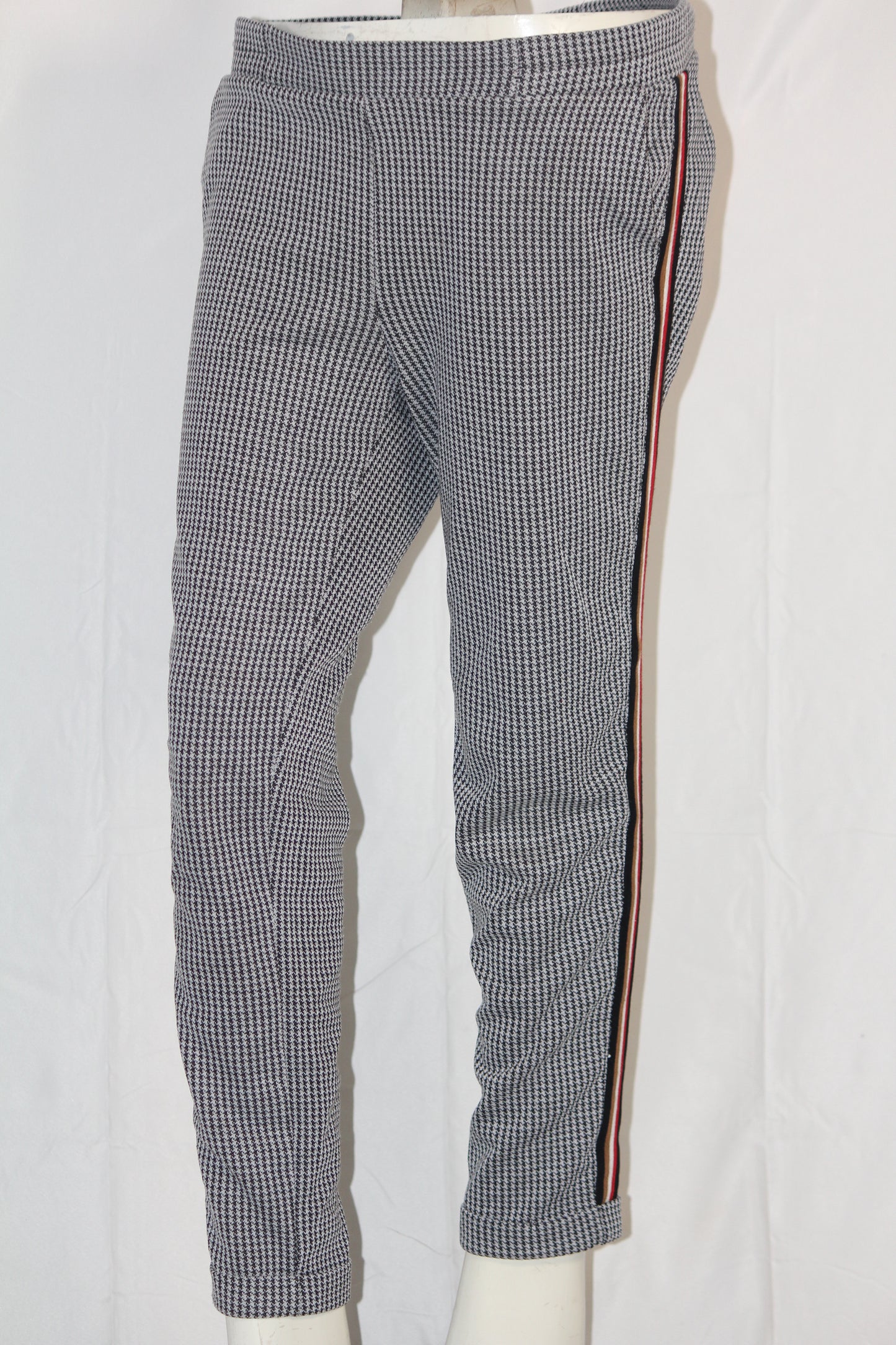 Primark Grey & Black Cotton Trouser – Small