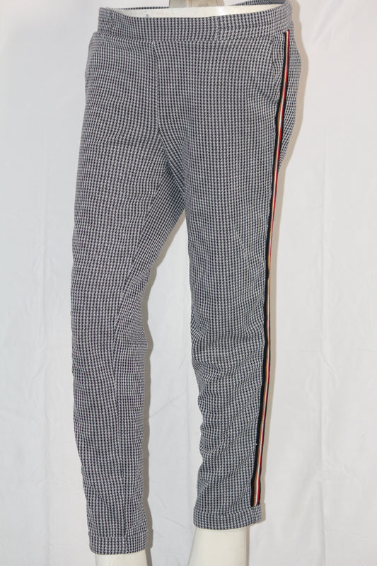 Primark Grey & Black Cotton Trouser – Small