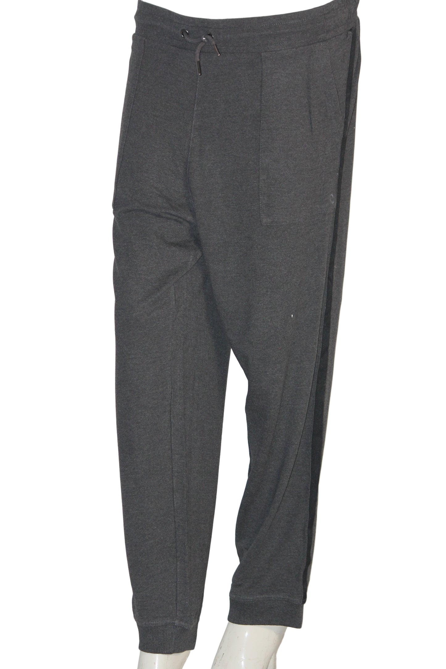 M&S Grey Women’s Trouser with Stripes – Large