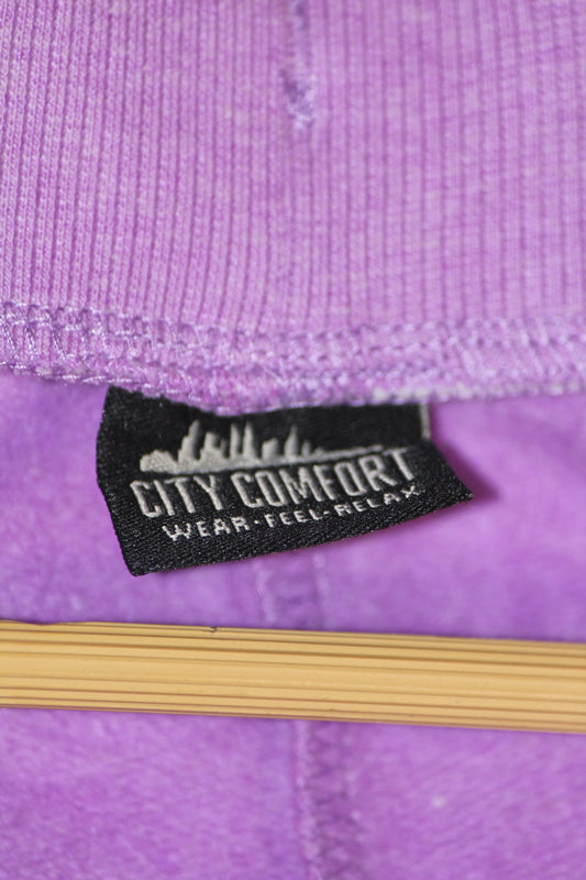 City Comfort Purple Warm Tights – Cozy & Chic (Medium)