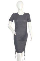 ZARA Grey Short Sleeve Bodycon (Medium)