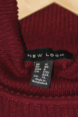 New Look Maroon Women’s Hi Neck (Small)