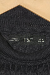 F&F Black Hi Neck (Small)