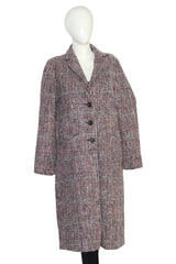 Next Checkered Long Coat (Medium)