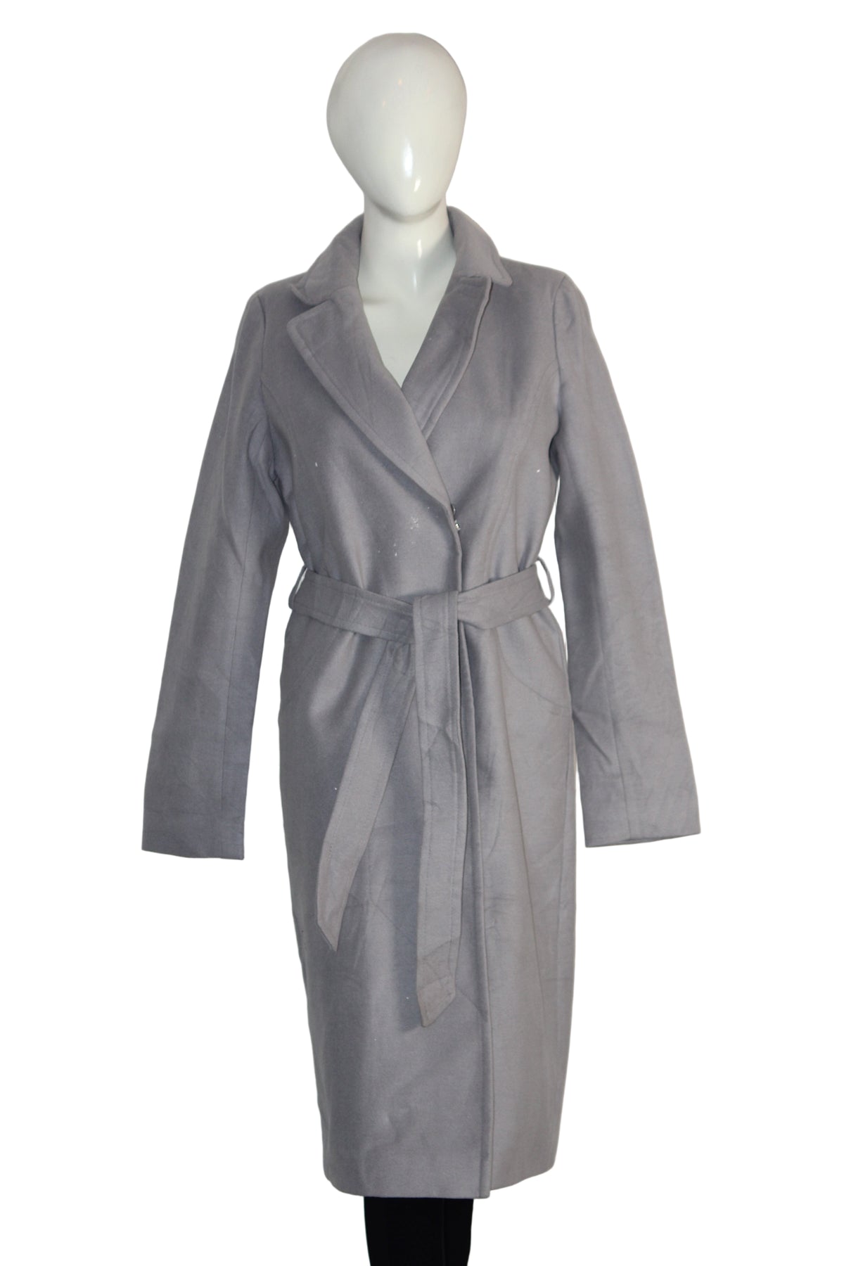 ASOS Grey Long Coat (Small)