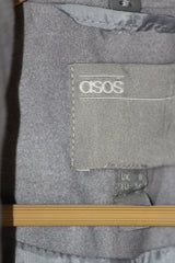 ASOS Grey Long Coat (Small)