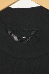 Shein Black Half Sleeve Cotton Bodycon – Small