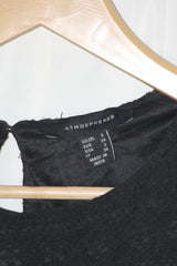 Atmosphere Black Sleeveless Classic Bodycon – Small