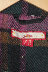 Joe Brouns Green Checkered Long Coat (Small)