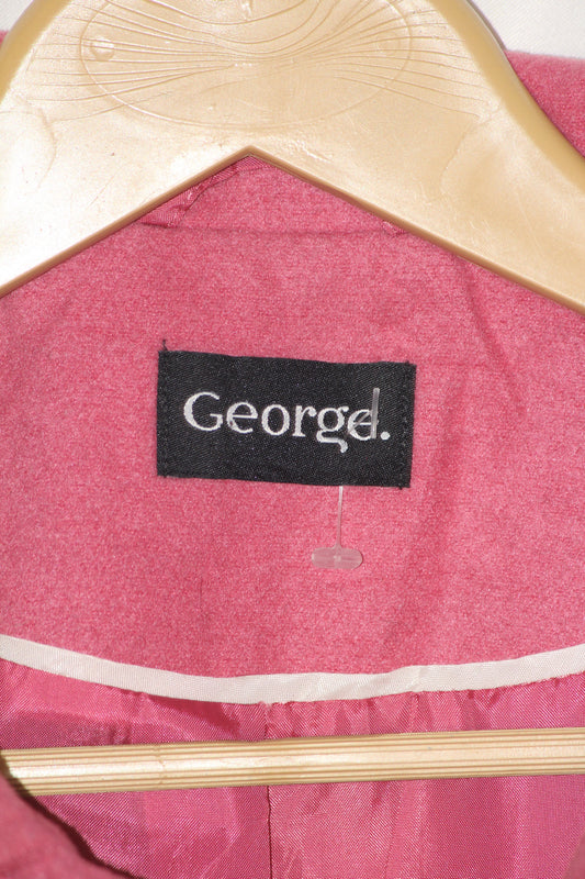 George Pink Long Coat (Medium)
