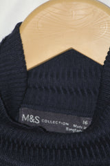 M&S Black Women’s Hi Neck (Medium)