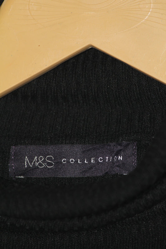 M&S Black Women’s Hi Neck (Small)
