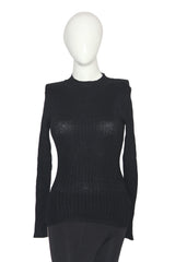 Primark Black Hi Neck (Small)