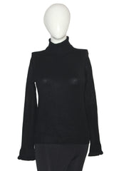 MANGO Black Women’s High Neck (Small)