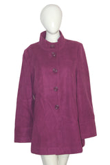 EWM Dark Pink Long Formal Coat (Medium)