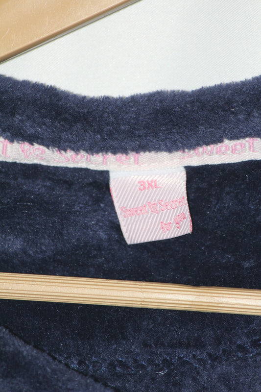 Navy Fleece Comfort Sweater – Sweet & Secret