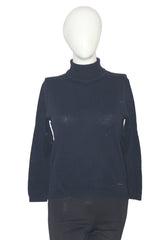 Zara Navy Blue High Neck (Medium)