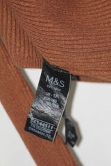 M&S Brown High Neck (Small)