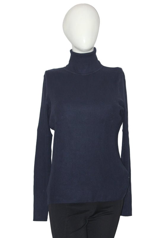 M&S Navy Blue High Neck (Large)