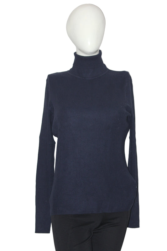 M&S Navy Blue High Neck (Large)