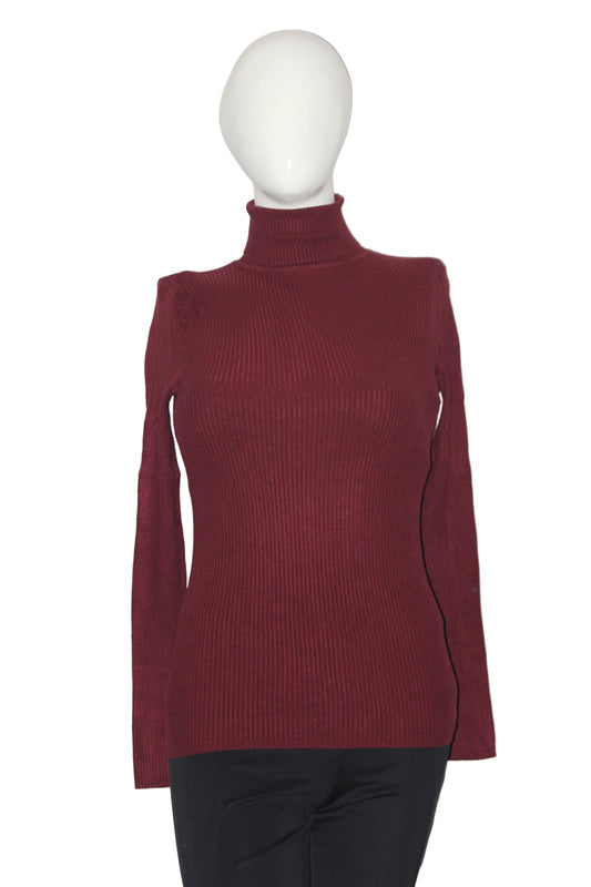 M&S Maroon Women’s High Neck (Small)