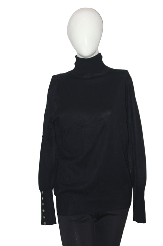 Papaya Black High Neck (Large)