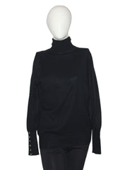 Papaya Black High Neck (Large)