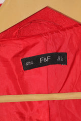 F&F Red Long Coat (Medium)