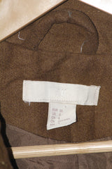 H&M Dark Brown Button Down Long Coat (Medium)