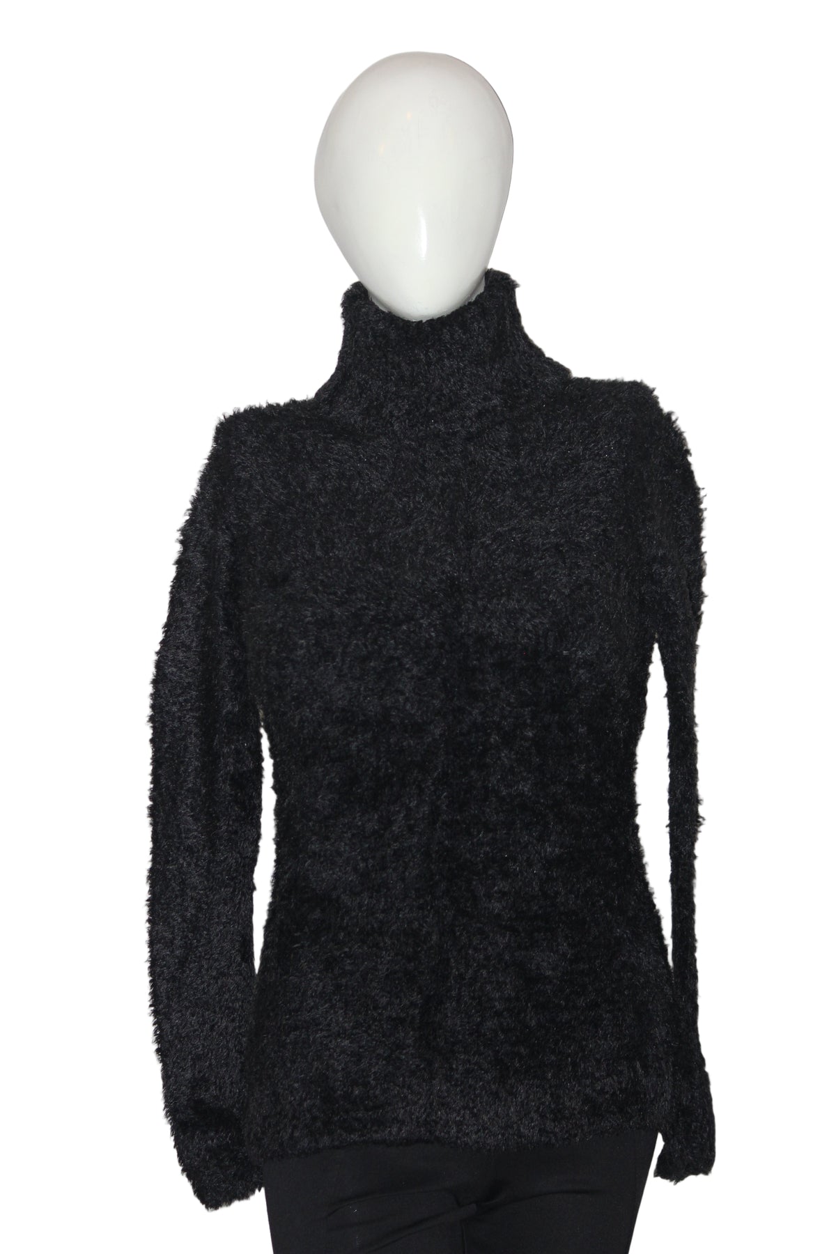 Black High Neck Sweater – C.M.P.55 – Small