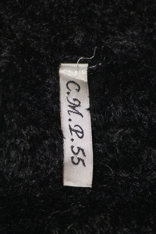 Black High Neck Sweater – C.M.P.55 – Small