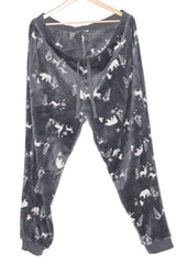 New Look Grey Animal Print Warm Tights – Trendy & Toasty (Large)