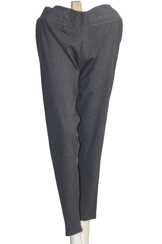 Sea Salt Grey Cotton Trouser (Large)