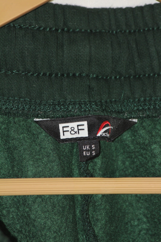F&F Green Cotton Trouser – Small