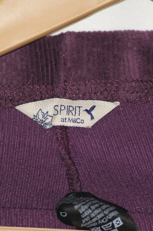 M&Co Purple Women’s Trouser (Small)