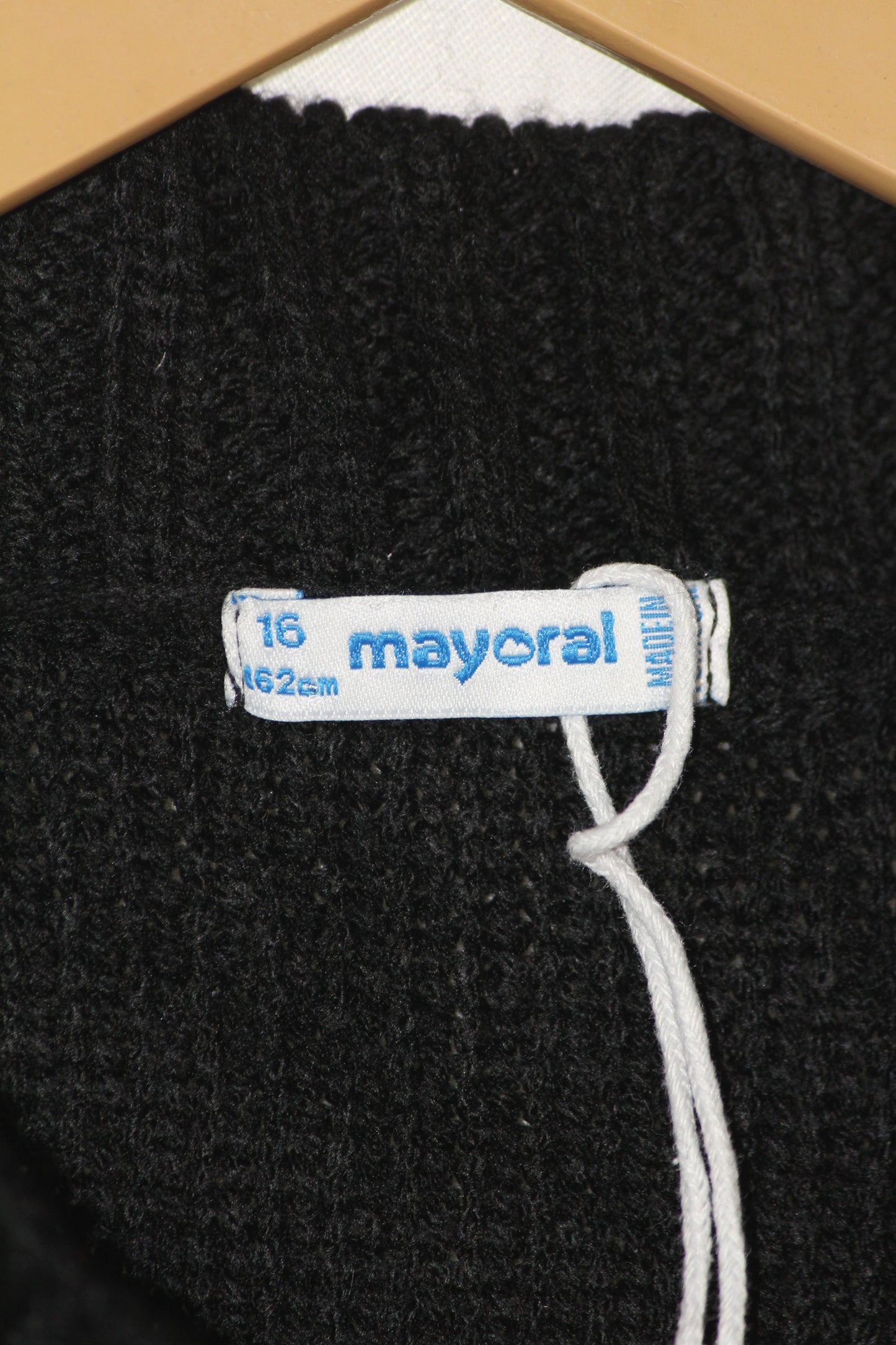 Elegant Black Knit Sweater – Mayoral – Medium