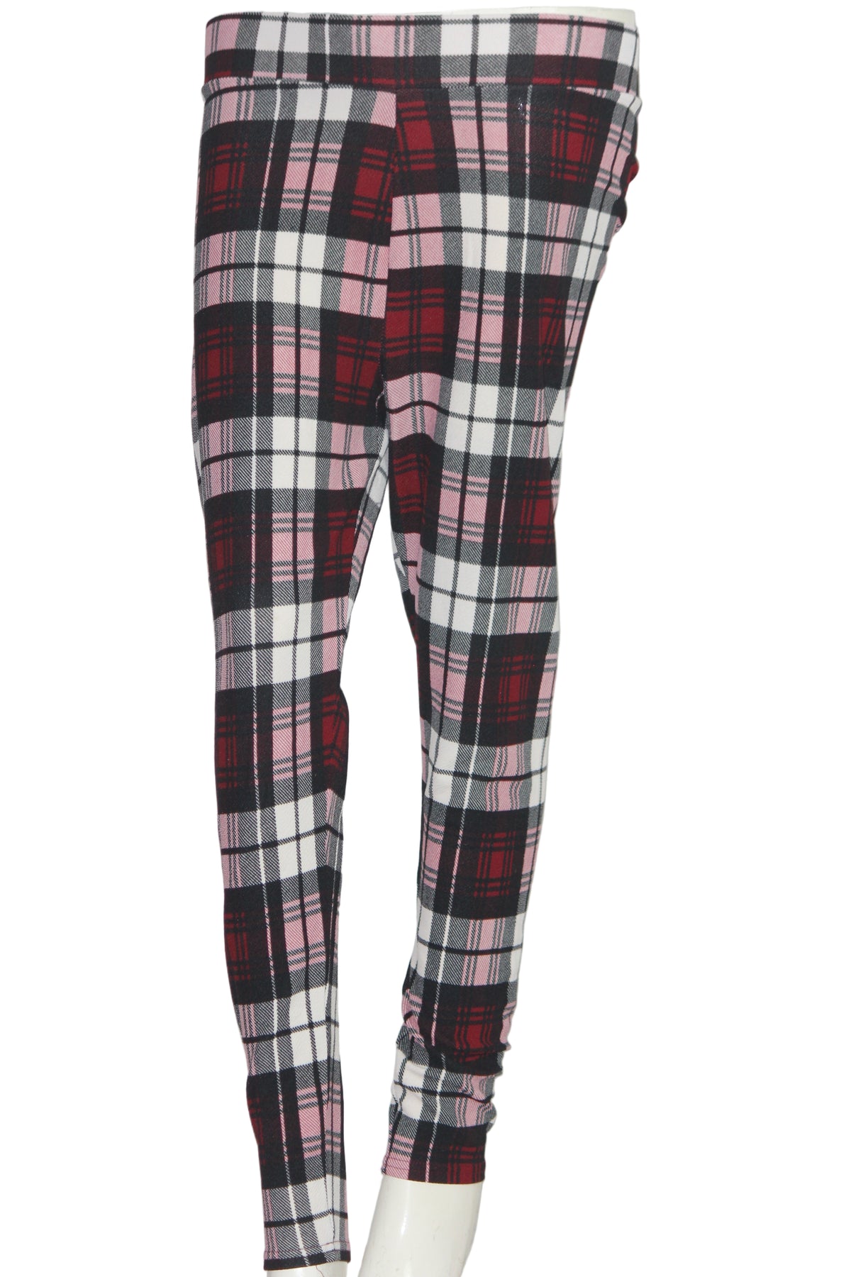 Boohoo Checkered Multi-Color Trouser – Trendy Street Look (Small)