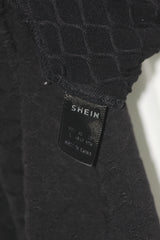 Shein Sleek Black Stretch Trouser – Modern Fit (Small)